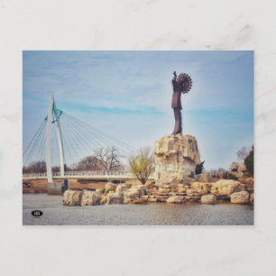 Cartão Postal Guardião da Vista Ocidental das Planícies