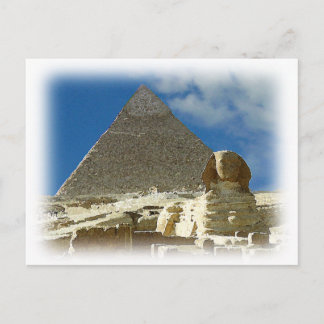 Cartão Postal Guardião de Giza