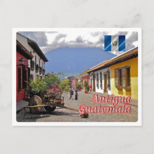 Cartão Postal Guatemala - Antígua - Calle del Arco -