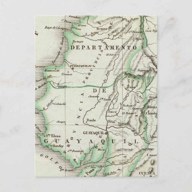 Cartão Postal Guayaquil (Frente)