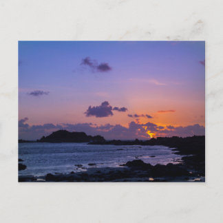 Cartão Postal Guernsey Sunset