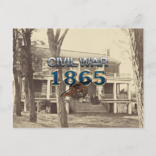 Cartão Postal Guerra Civil ABH 1865