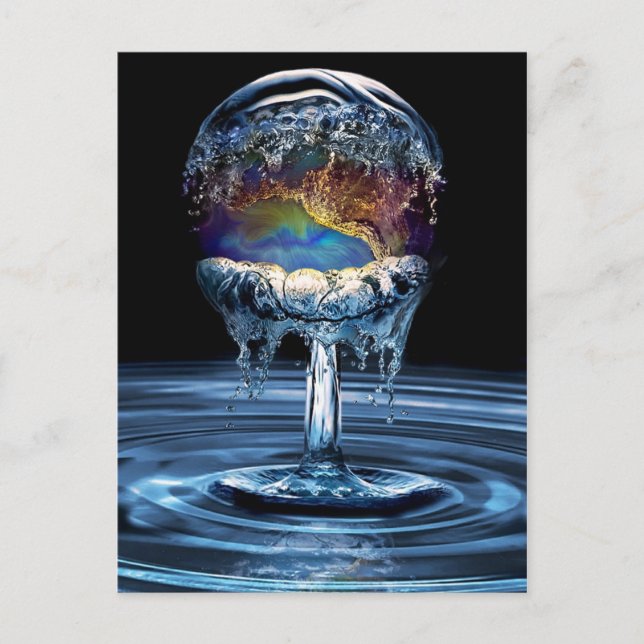 Cartão Postal Guerra da Água (Frente)