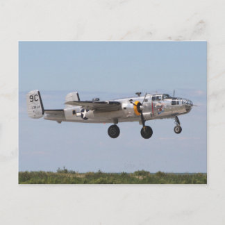Cartão Postal Guerreiro do ianque de B-25 D