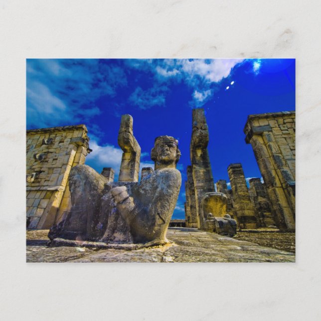 Cartão Postal Guerreiro mágico (Frente)