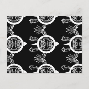 Cartão Postal Guerreiro Turtle