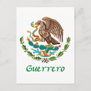 Cartão Postal Guerrero Mexicano Eagle