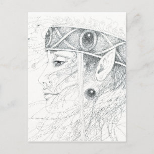 Cartão Postal Guia do Anjo Shaman