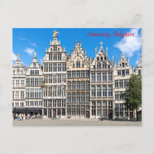 Cartão Postal Guildas, Antuérpia, Bélgica