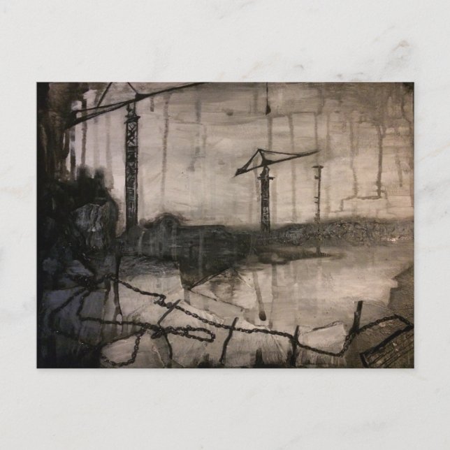 Cartão Postal Guindastes (Frente)