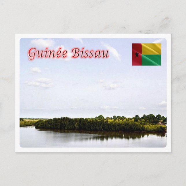 Cartão Postal Guiné-Bissau - (Frente)