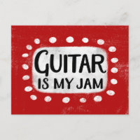 Cartão postal Guitar Is My Jam