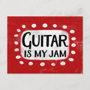 Cartão postal Guitar Is My Jam
