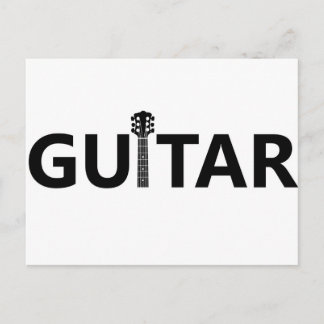 Cartão Postal guitarra
