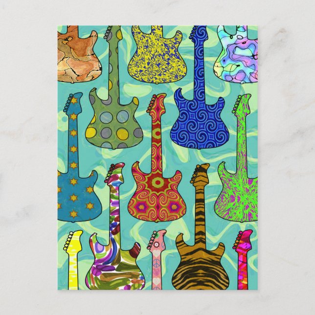 CARTÃO POSTAL GUITARRA DO POP (Frente)