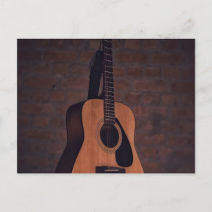 Cartão Postal Guitarra Linda