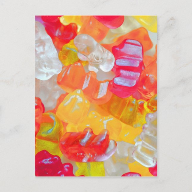 Cartão Postal Gummibärchen (Frente)