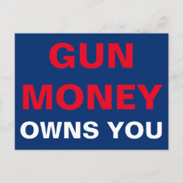 Cartão Postal Gun Money te pertence