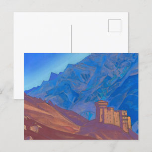Cartão Postal Gundla por Nicholas Roerich