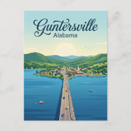 Cartão Postal Guntersville EUA
