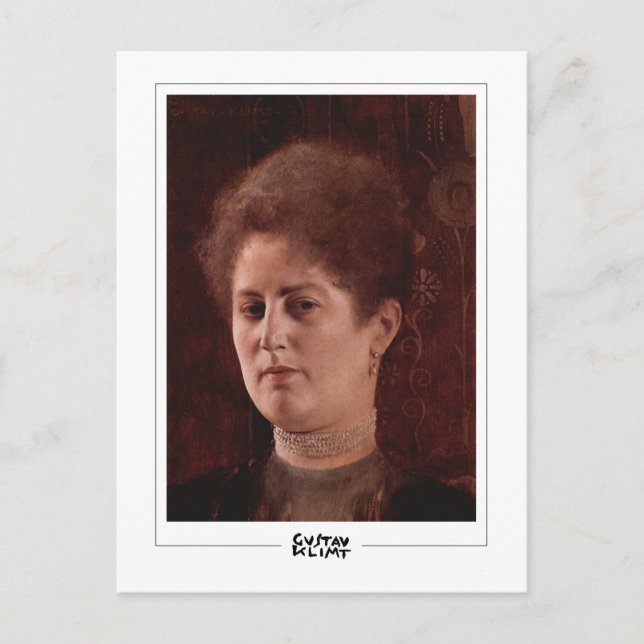 Cartão Postal Gustav Klimt #142 - Cartão-postal de arte (Frente)