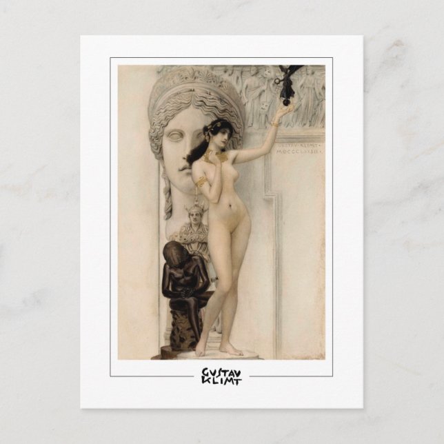 Cartão Postal Gustav Klimt #242 - Cartão-postal de arte (Frente)