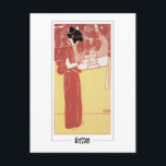 Cartão Postal Gustav Klimt #48 - Cartão-postal de arte<br><div class="desc">Gustav Klimt - Música 1901. Cartaz de arte e assinatura nº 48 da Zedign House. Para obter mais imagens e designs do Gustav Klimt - Pinturas e Desenhos,  visite https://books.zedign.com/zas/166.html</div>
