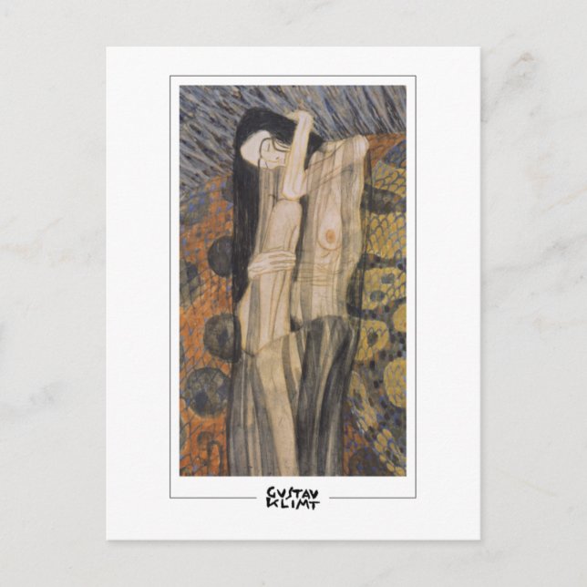 Cartão Postal Gustav Klimt #491 - Cartão-postal de arte (Frente)
