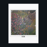 Cartão Postal Gustav Klimt #508 - Cartão-postal de arte<br><div class="desc">Gustav Klimt - Paisagem Horticultural Italiana de 1913. Cartaz de arte e assinatura #508 da Zedign House. Para obter mais imagens e designs do Gustav Klimt - Pinturas e Desenhos,  visite https://books.zedign.com/zas/166.html</div>