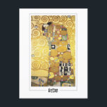 Cartão Postal Gustav Klimt #530 - Cartão-postal de arte<br><div class="desc">Gustav Klimt - Palácio Stoclet Design preparatório. Cartaz de arte e assinatura #530 da Zedign House. Para obter mais imagens e designs do Gustav Klimt - Pinturas e Desenhos,  visite https://books.zedign.com/zas/166.html</div>