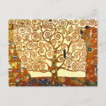 Cartão Postal Gustav Klimt A Árvore da Vida das Belas Artes<br><div class="desc">Gustav Klimt O Cartão-postal da Árvore da Vida das Belas Artes</div>