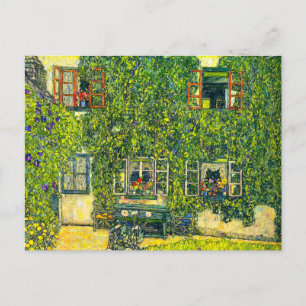 Cartão Postal Gustav Klimt A Casa de Guardaboschi