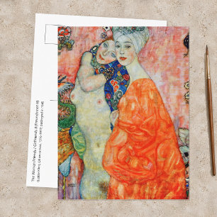 Cartão Postal Gustav Klimt - Amigas