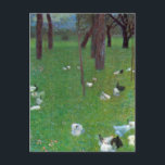 Cartão Postal Gustav Klimt Após A Chuva<br><div class="desc">Gustav Klimt Após A Chuva</div>
