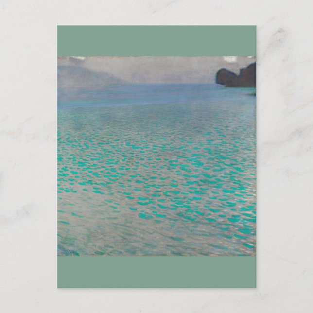 Cartão Postal Gustav Klimt Attersee (Frente)