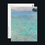 Cartão Postal Gustav Klimt - Attersee<br><div class="desc">Attersee - Gustav Klimt,  Oil on Canvas,  1910</div>