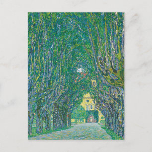 Cartão Postal Gustav Klimt: Avenida do Parque Schloss Kammer
