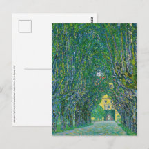 Gustav Klimt - Avenida no Park Schloss Kammer