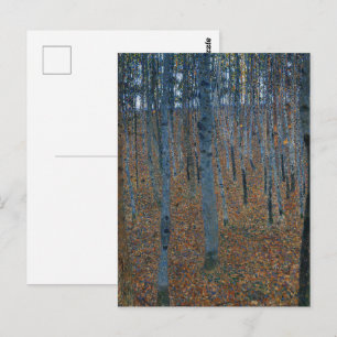 Cartão Postal Gustav Klimt - Beech Grove I Landscape Fine Art