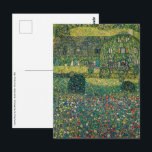 Cartão Postal Gustav Klimt - Casa de Campo junto ao Attersee<br><div class="desc">Casa de Campo junto ao Attersee - Gustav Klimt,  Óleo sobre Tela,  1914</div>