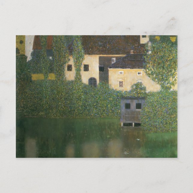 Cartão Postal Gustav Klimt - Castelo de Água (Frente)