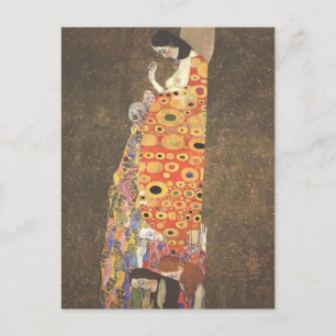 Cartão Postal Gustav Klimt - Esperança II