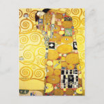 Cartão Postal Gustav Klimt Fulfillment Amplia Arte Fina<br><div class="desc">Cartão-postal de Amantes Finais do Gustav Klimt Fulfillment</div>