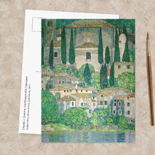 Cartão Postal Gustav Klimt - Igreja em Cassone