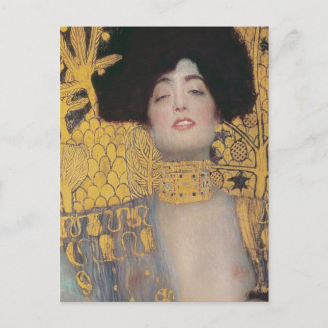 Cartão Postal Gustav Klimt | Judith (Frente)