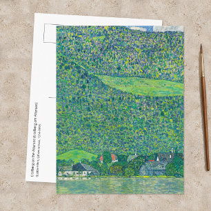 Cartão Postal Gustav Klimt - Litzlberg no Attersee