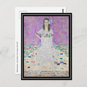 Cartão Postal Gustav Klimt - Mada Primavesi