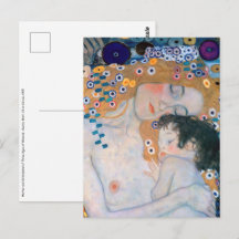 Gustav Klimt - Mãe e Filho
