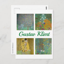 Cartão Postal Gustav Klimt Masterworks