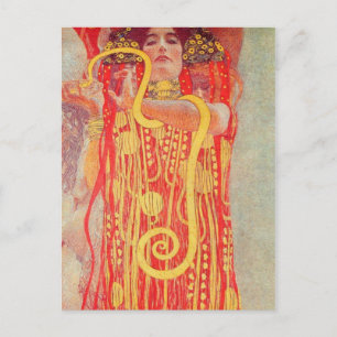 Cartão Postal Gustav Klimt - Medizin